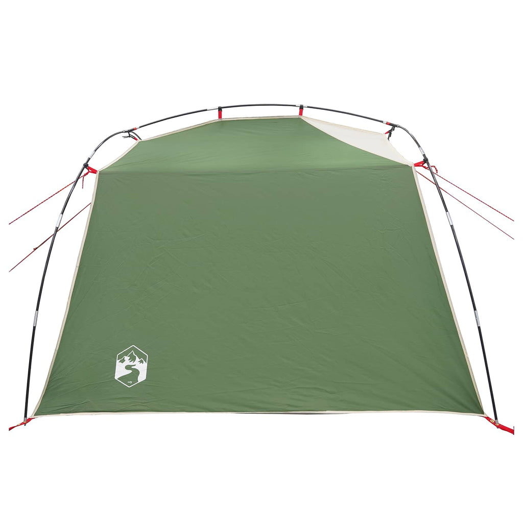 Tunnel Tent Green 4-Person 185T Polyester With Pu Coating