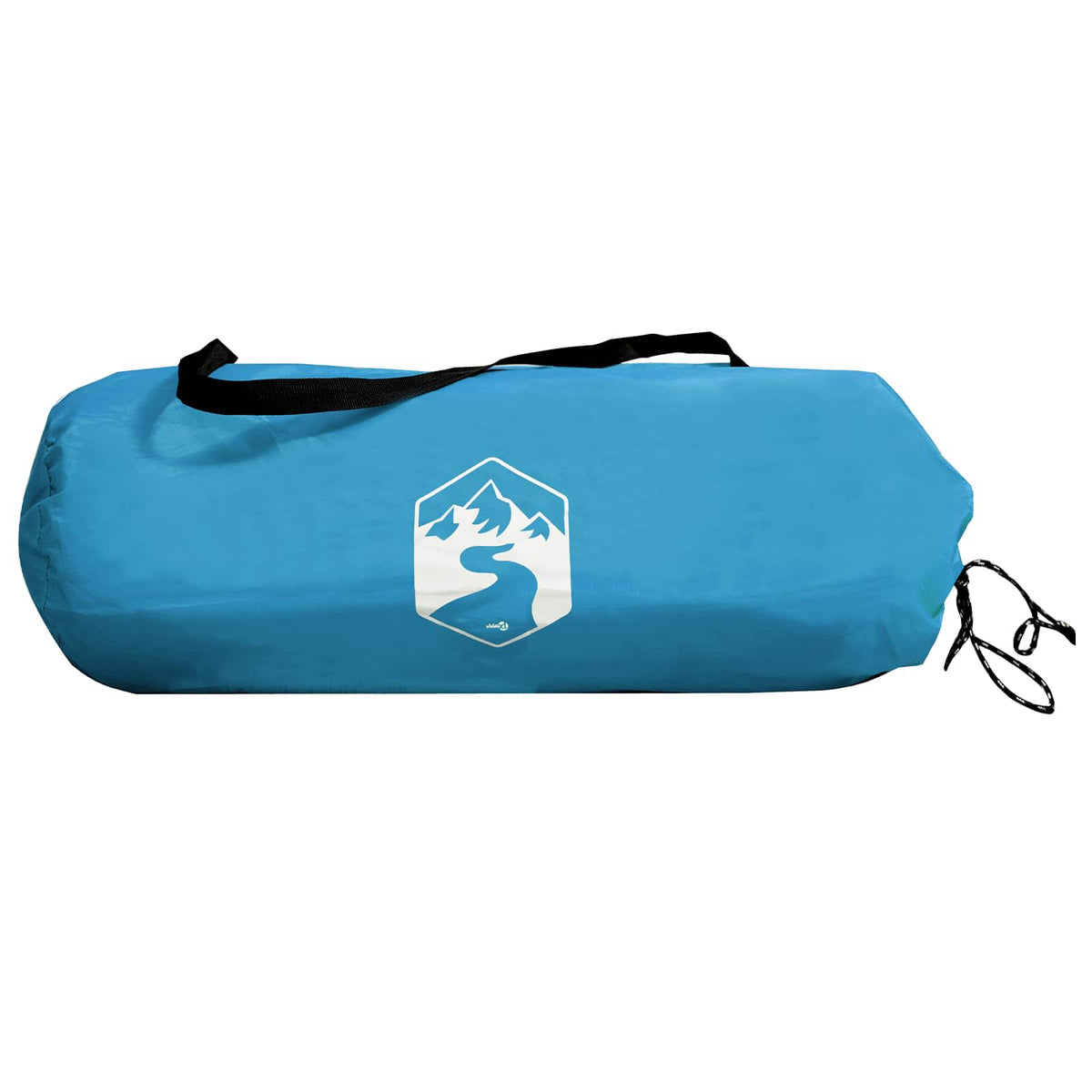 Tents 4 Person Tunnel Tent Waterproof Camping Hiking Shelter Blue Lightweight 24
