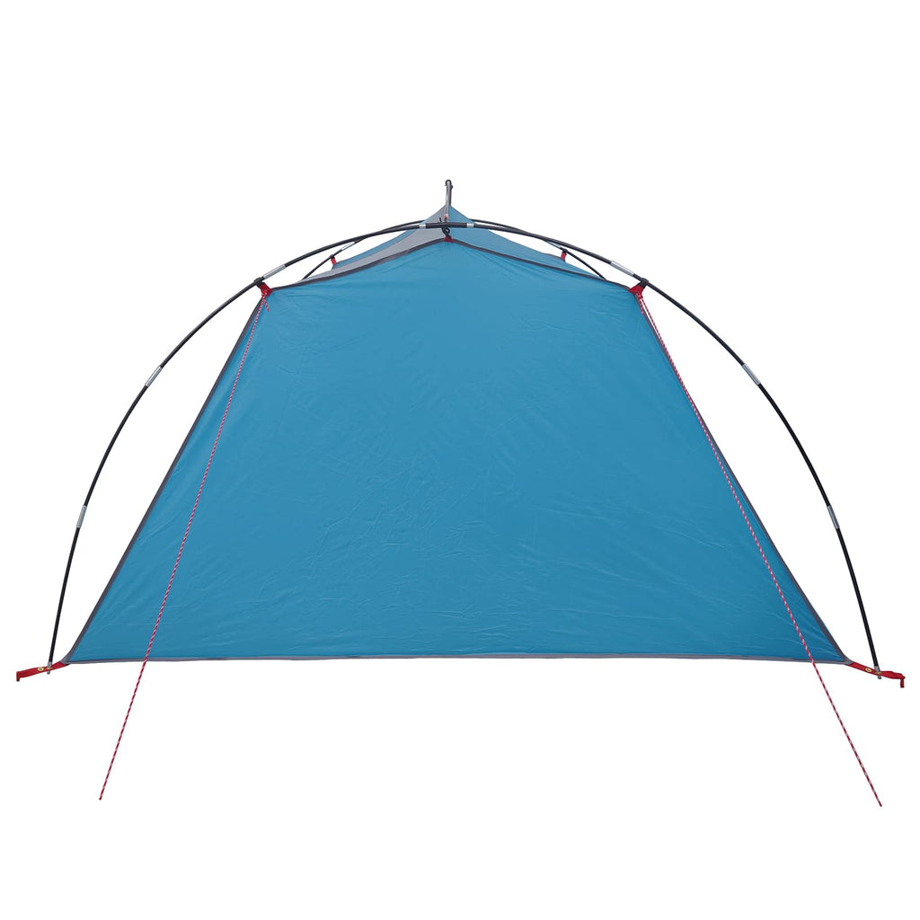 Tents 4 Person Tunnel Tent Waterproof Camping Hiking Shelter Blue Lightweight 24
