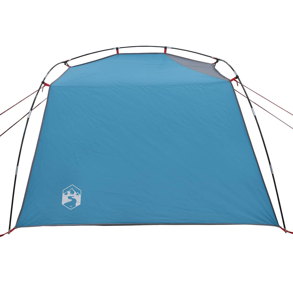 Tents 4 Person Tunnel Tent Waterproof Camping Hiking Shelter Blue Lightweight 24