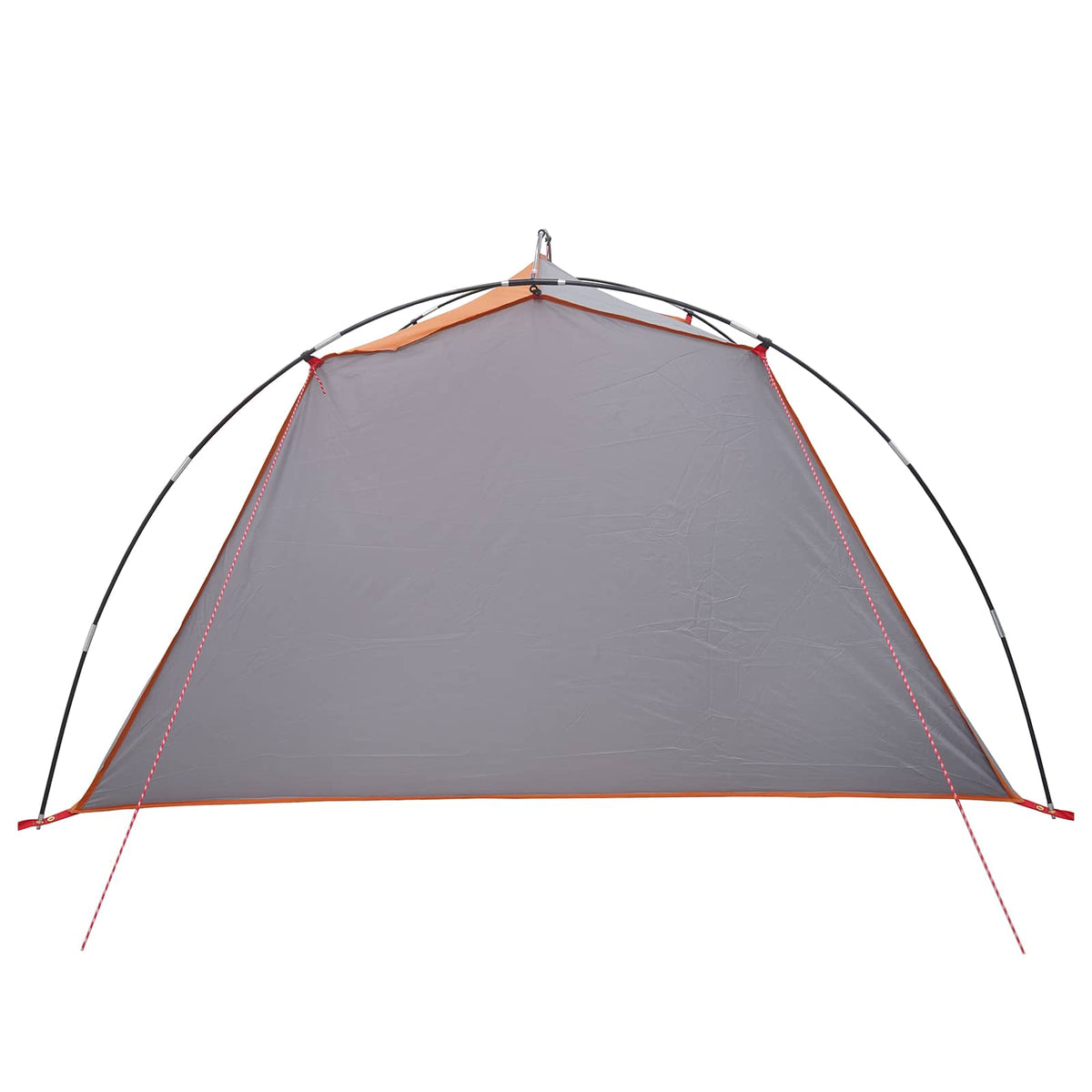 Tents 4 Person Waterproof Tunnel Tent Family Camping Festival Grey Orange 244 cm