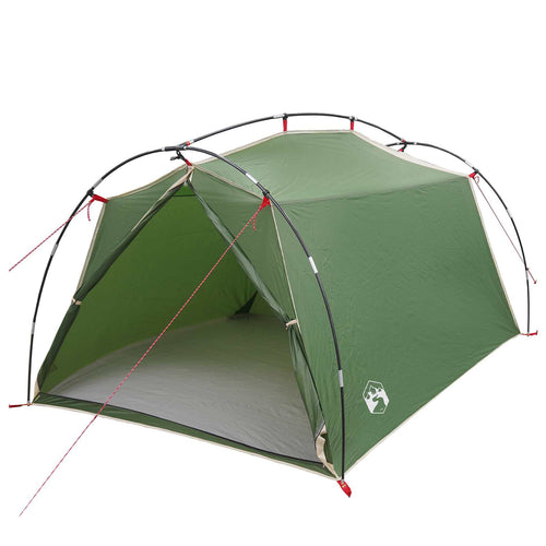 Tunnel Tent Green 2-Person 185T Polyester With Pu Coating