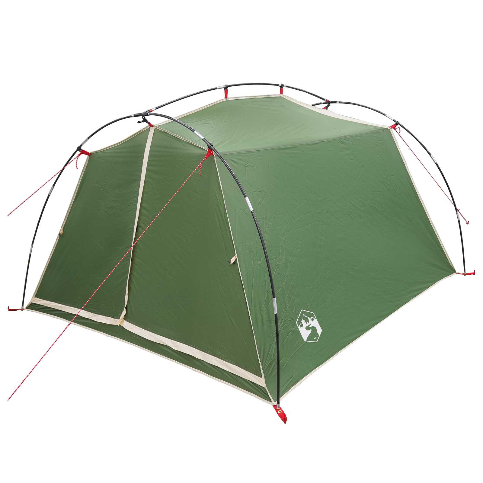 Tunnel Tent Green 2-Person 185T Polyester With Pu Coating