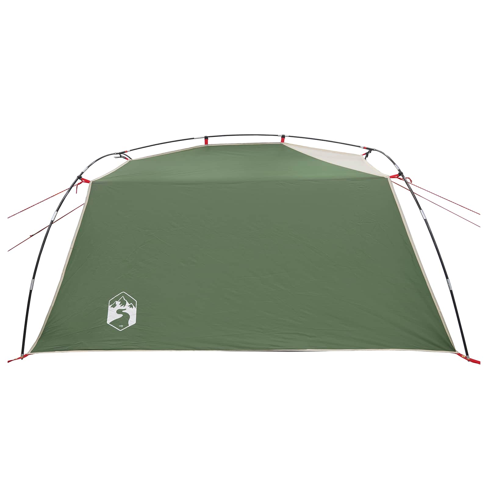 Tunnel Tent Green 2-Person 185T Polyester With Pu Coating