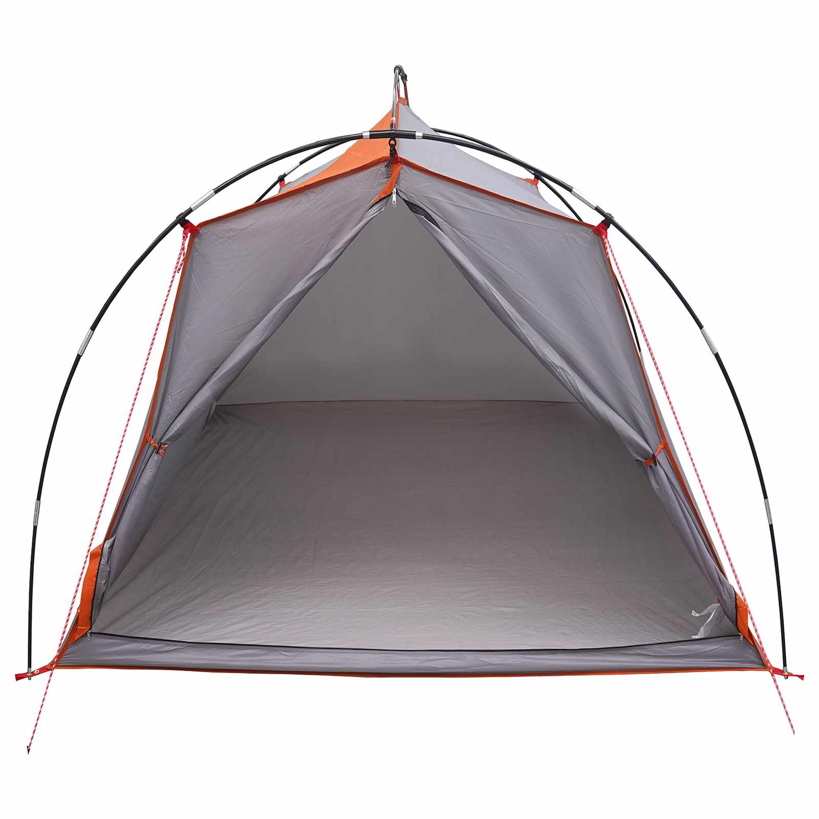 Tunnel Tent Grey And Orange 2-Person