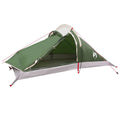 Backpacking Tent Green 4-Person 185T Polyester With Pu Coating