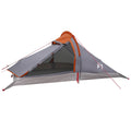 Backpacking Tent Grey And Orange 4-Person