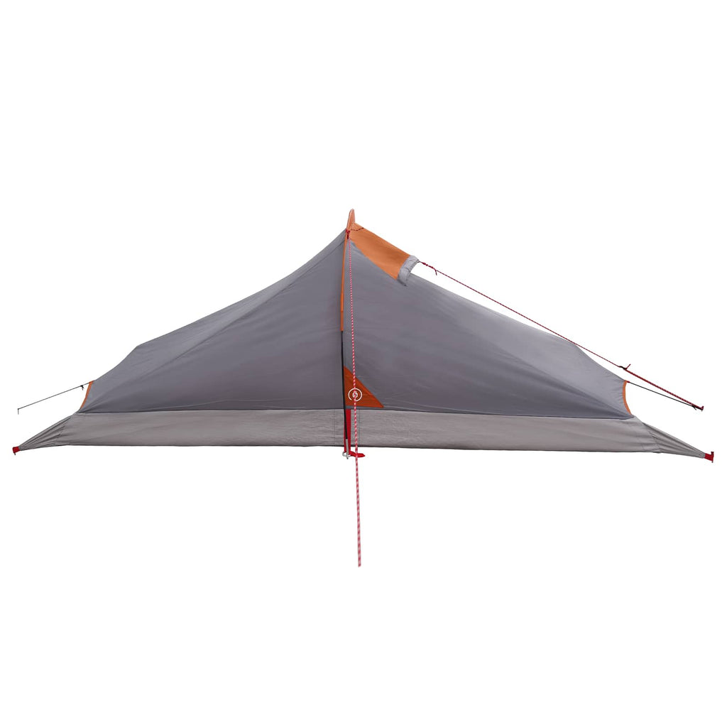 Backpacking Tent Grey And Orange 2-Person