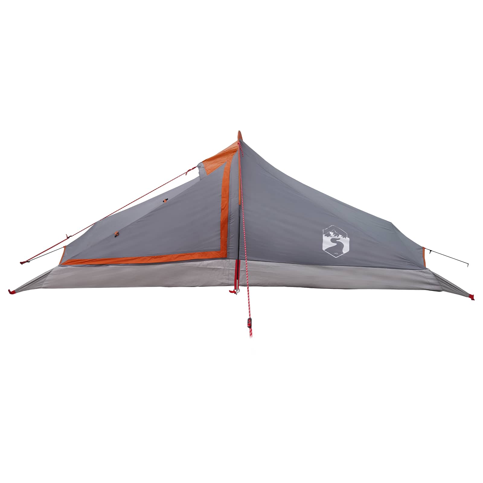Backpacking Tent Grey And Orange 2-Person