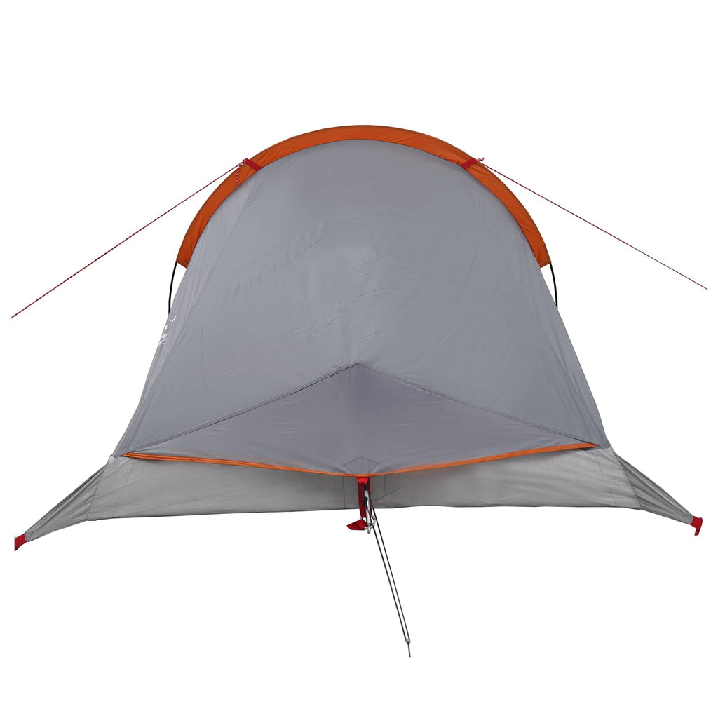 Backpacking Tent Grey And Orange 2-Person