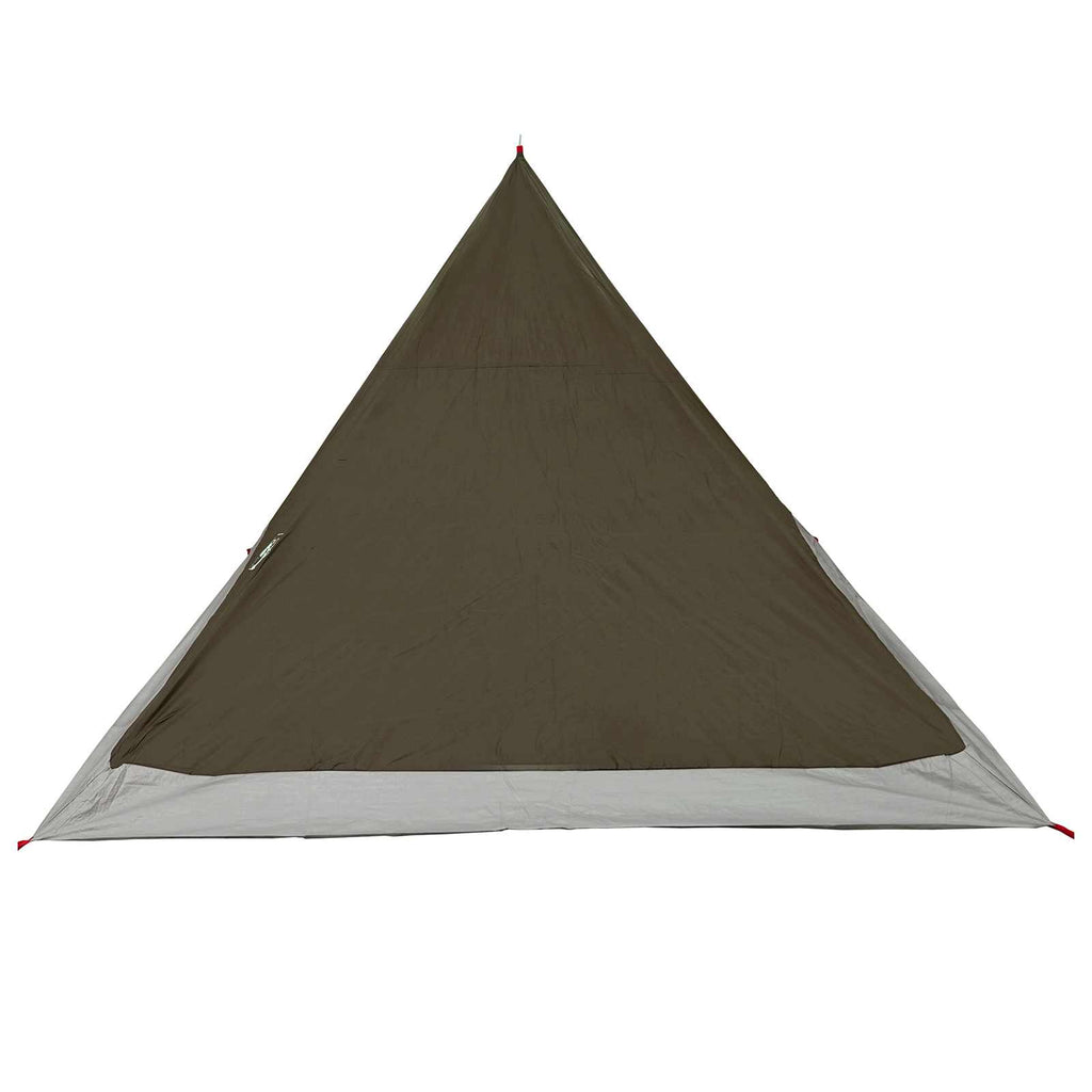 Tents Backpacking Tent Brown Grey 4-Person Brown and grey Portable 248 cm