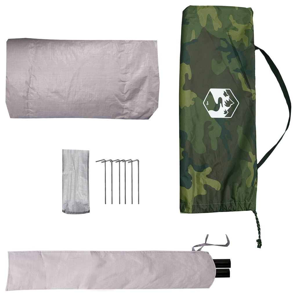 Backpacking Tent Camouflage 2-Person