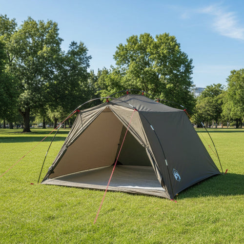 Tunnel Tent Brown And Grey 4-Person