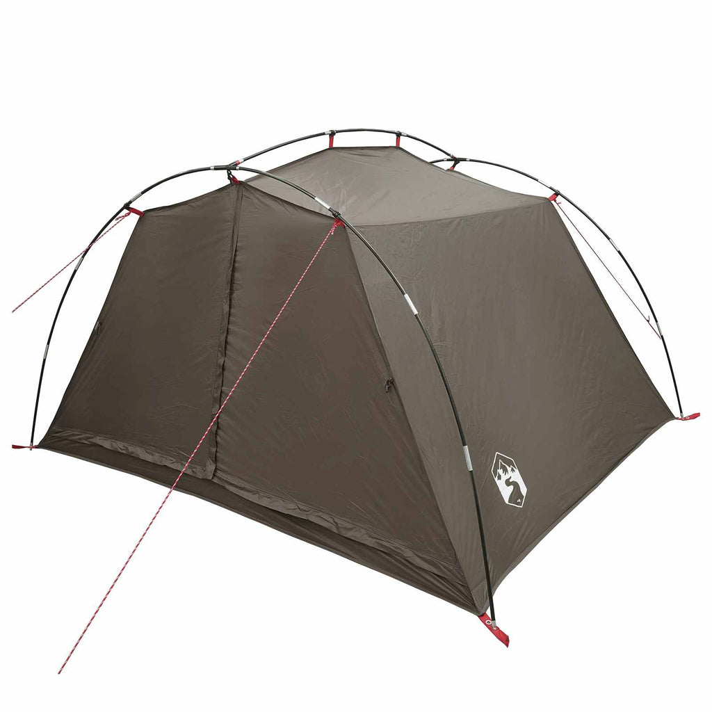 Tunnel Tent Brown And Grey 4-Person