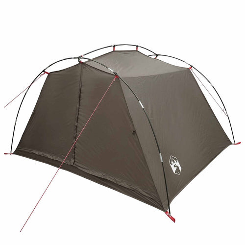 Tunnel Tent Brown And Grey 4-Person