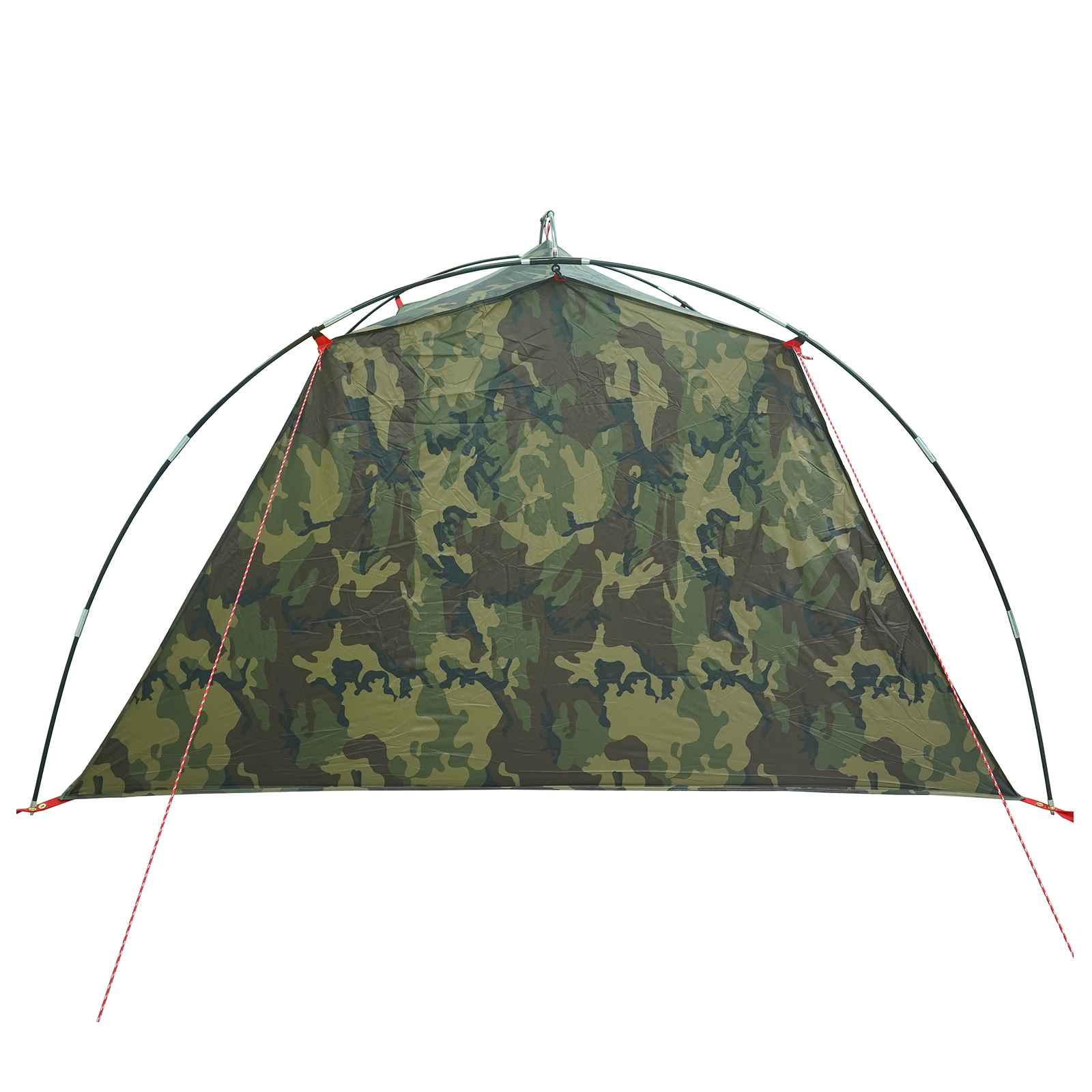 Tunnel Tent Camouflage 4-Person 185T Polyester With Pu Coating