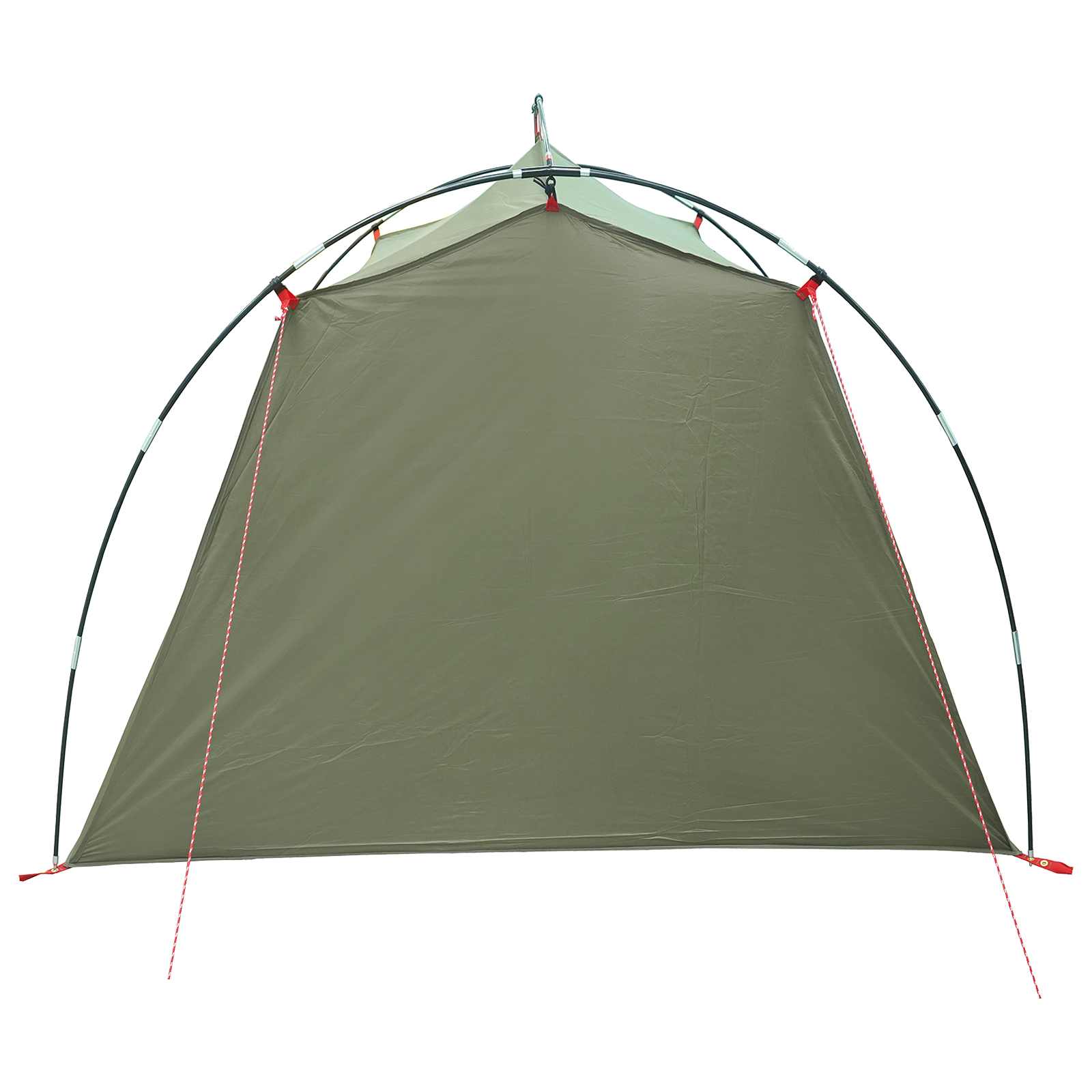 Tunnel Tent Olive Green 2-Person 185T Polyester With Pu Coating