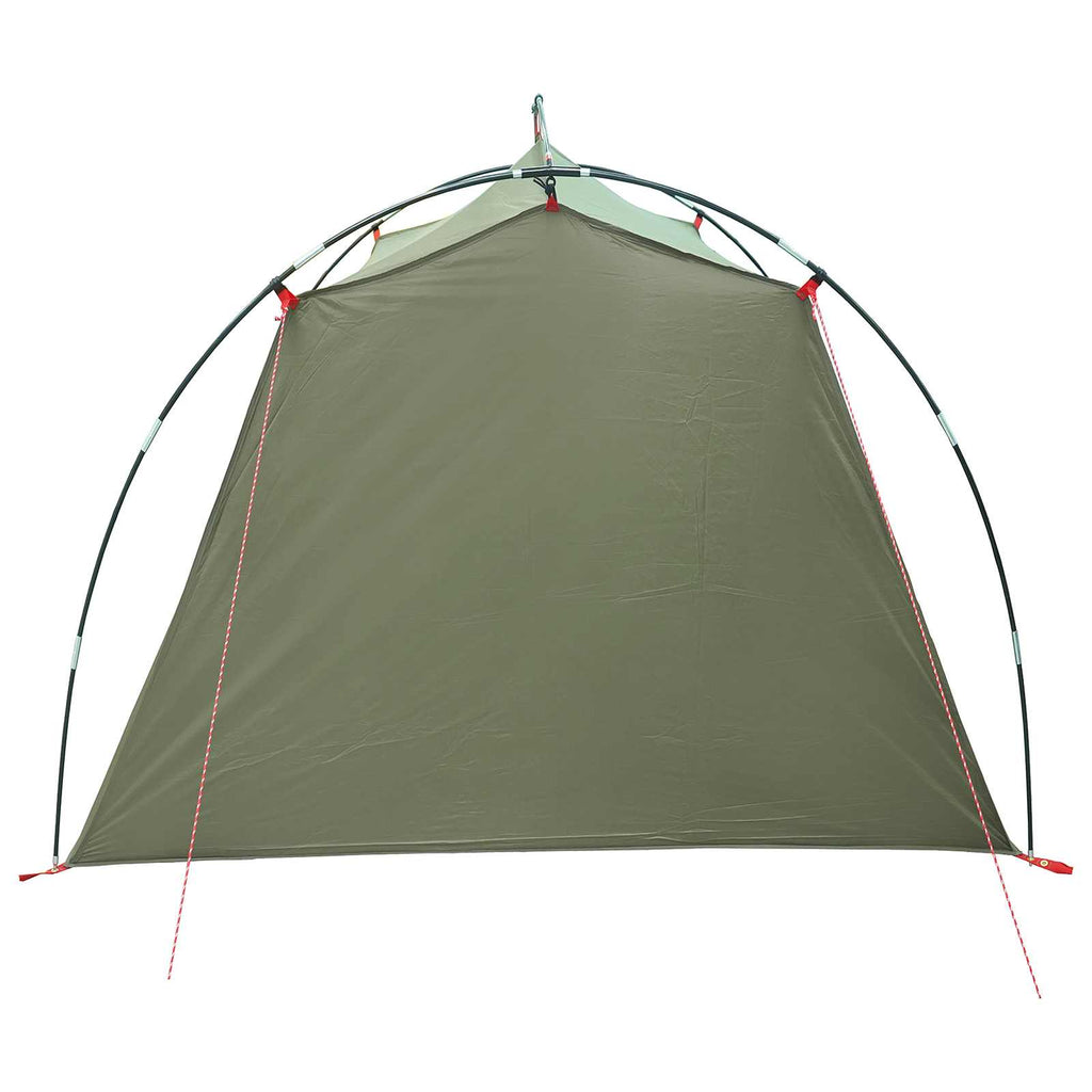 Tents 2 Person Waterproof Tunnel Tent Olive Green Hiking Camping Portable 210 cm