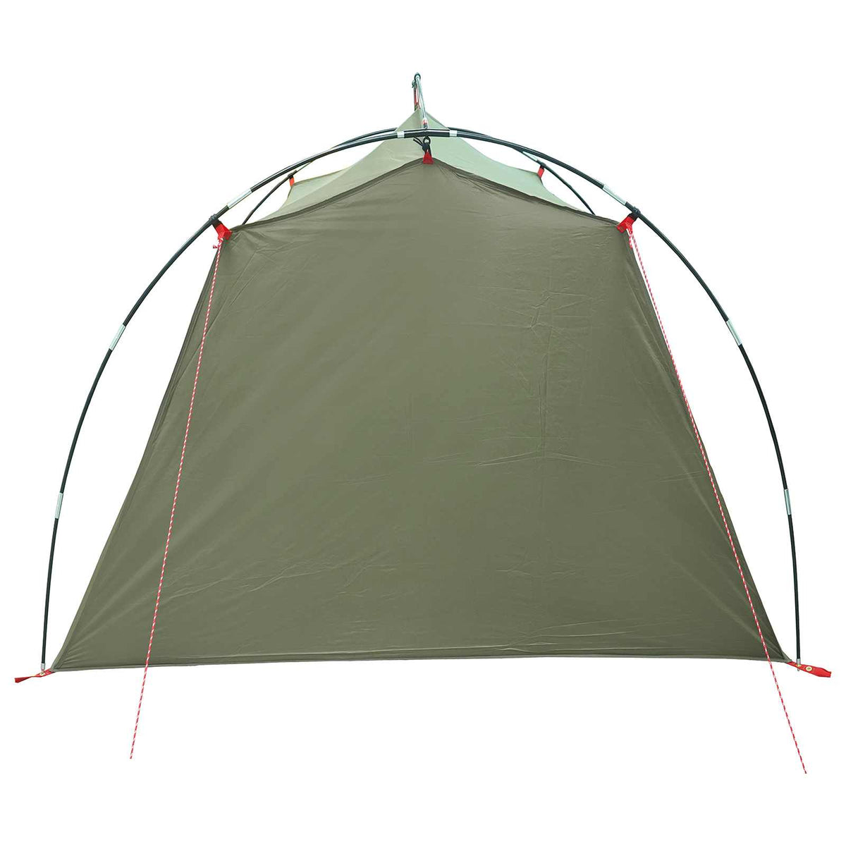 Tents 2 Person Waterproof Tunnel Tent Olive Green Hiking Camping Portable 210 cm