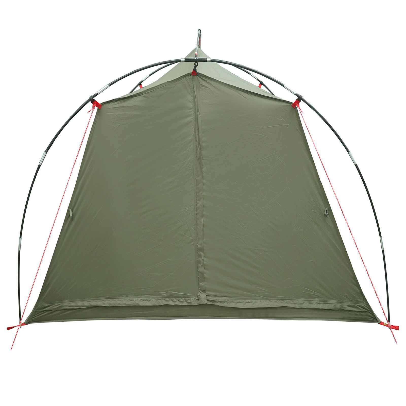 Tunnel Tent Olive Green 2-Person 185T Polyester With Pu Coating