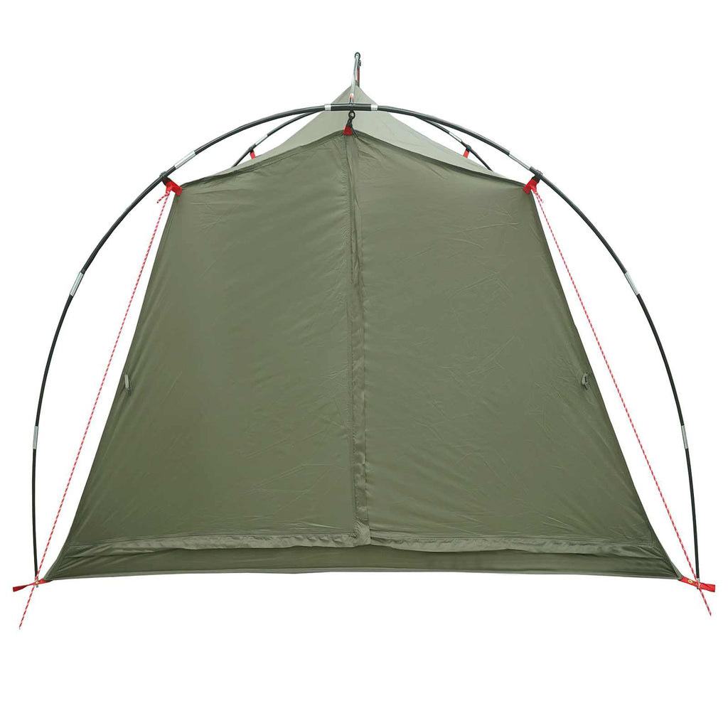 Tents 2 Person Waterproof Tunnel Tent Olive Green Hiking Camping Portable 210 cm