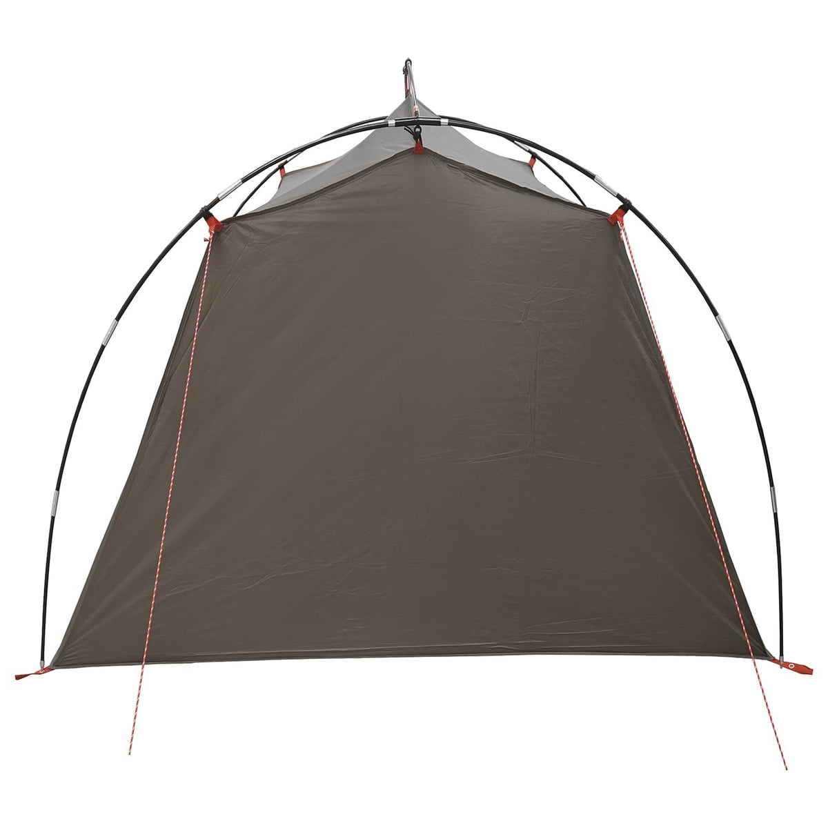 Tents 2 Person Waterproof Tunnel Tent Brown Grey Lightweight Camping Shelter 210