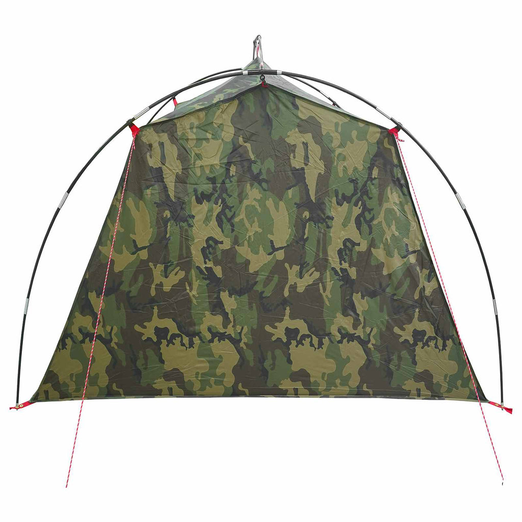 Tunnel Tent Camouflage 2-Person 185T Polyester With Pu Coating