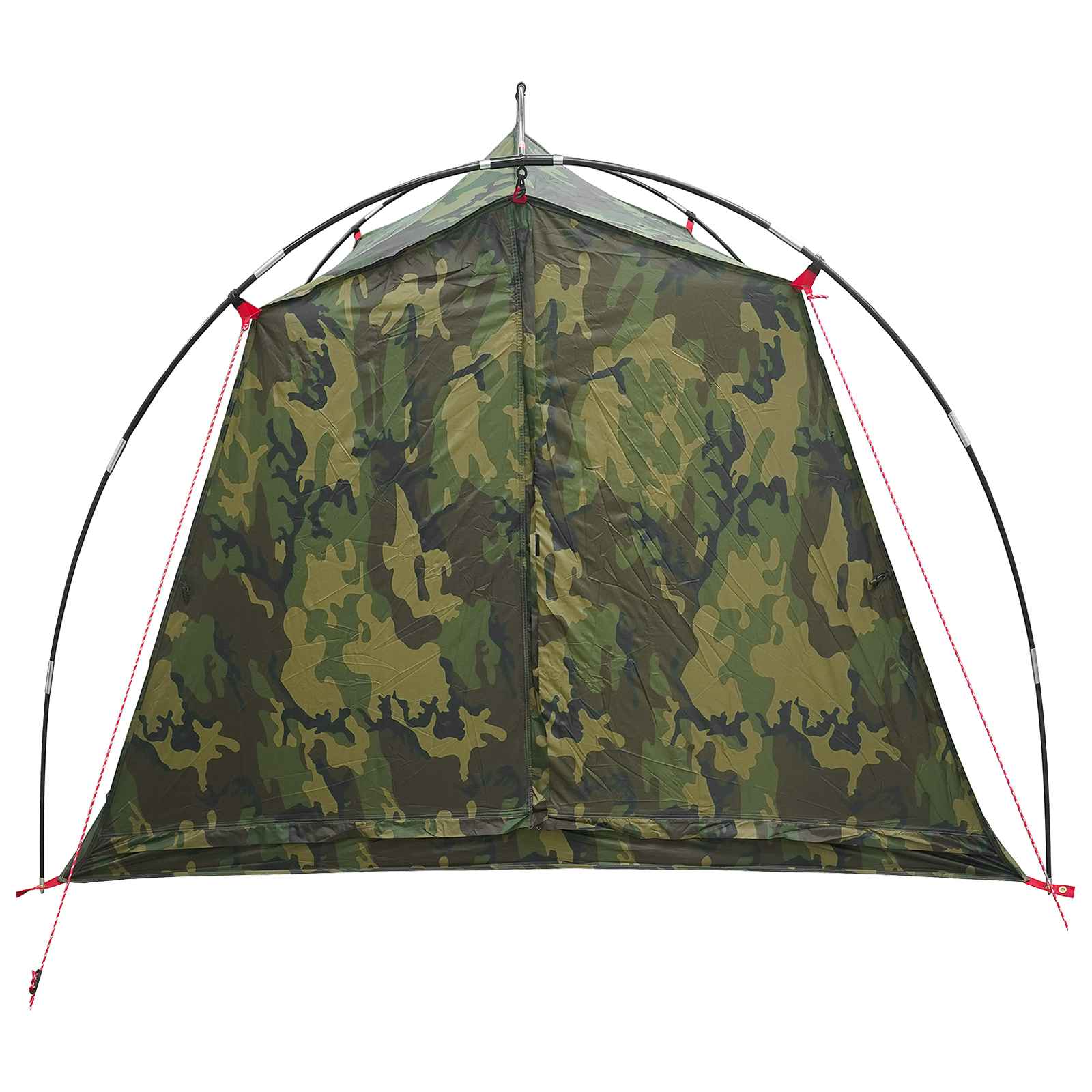 Tunnel Tent Camouflage 2-Person 185T Polyester With Pu Coating