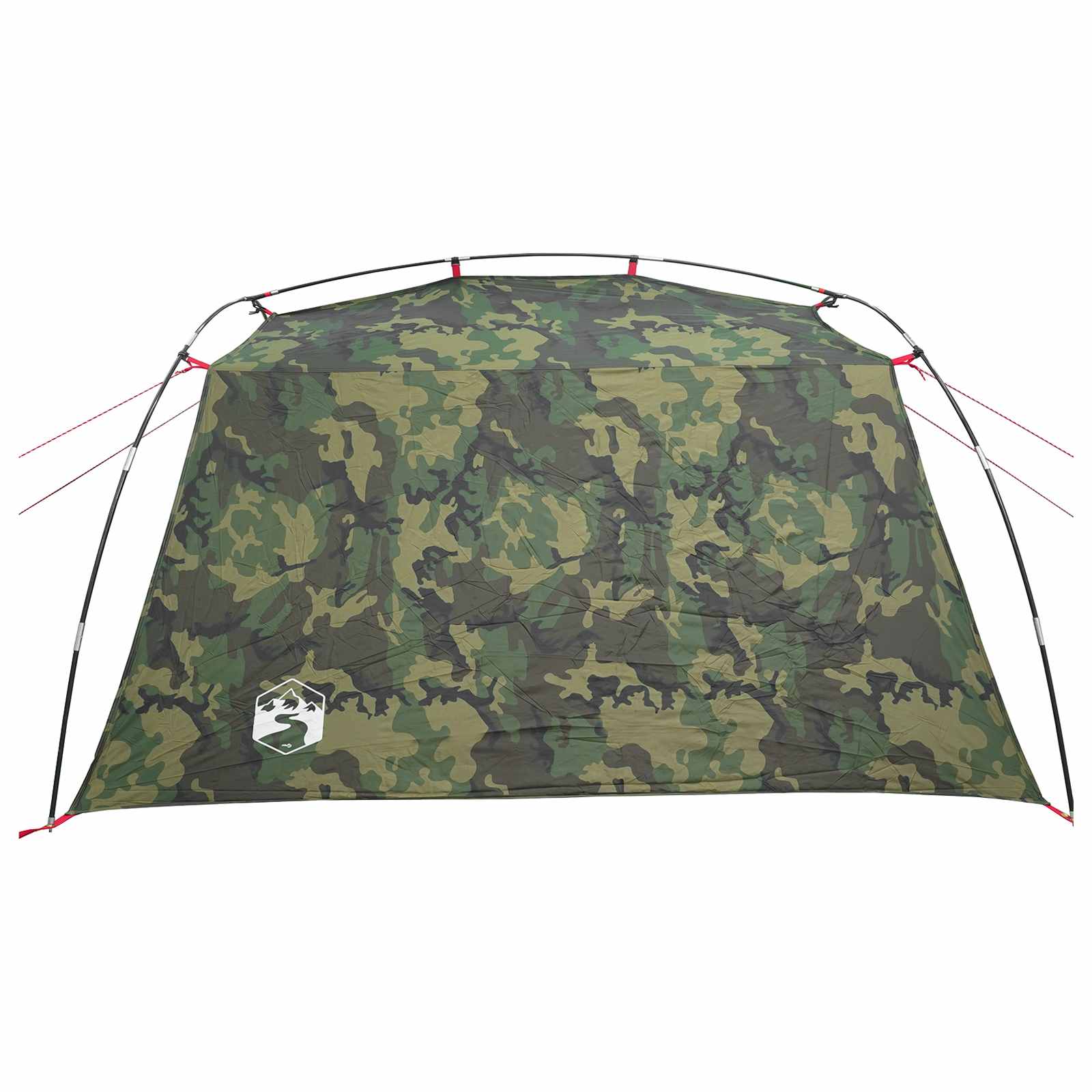 Tunnel Tent Camouflage 2-Person 185T Polyester With Pu Coating