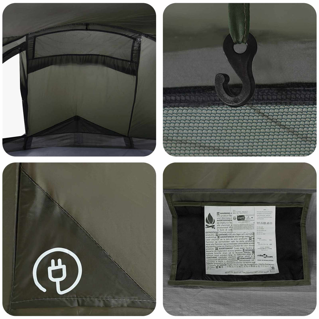 Backpacking Tent Olive Green 2-Person
