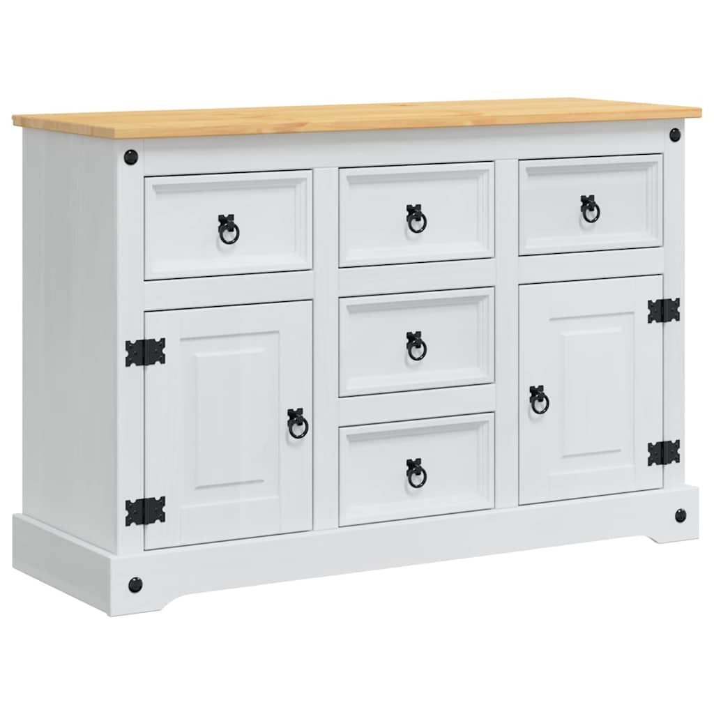 Storage Chests Corona 112 X 40 X 75 Cm Solid Pine Wood
