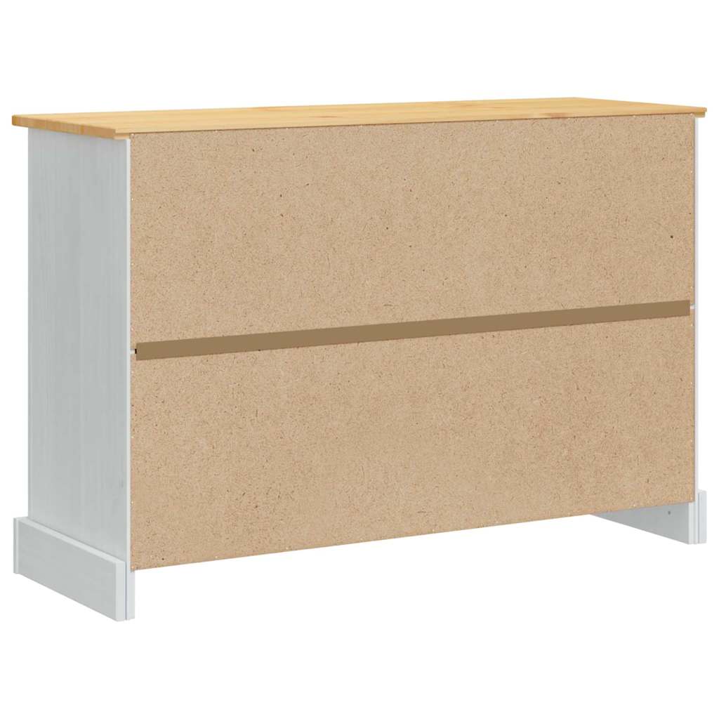 Storage Chests Corona 112 X 40 X 75 Cm Solid Pine Wood