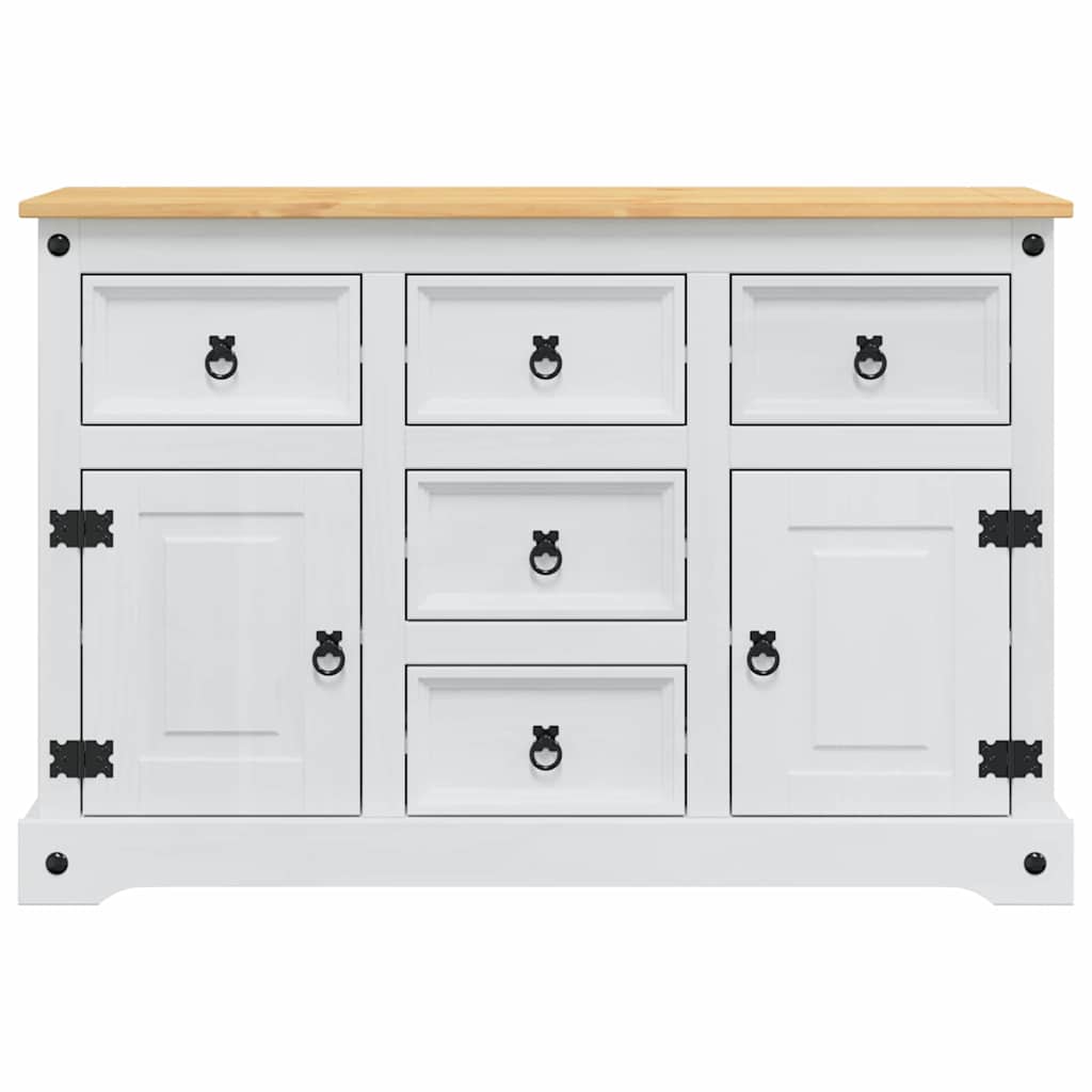 Storage Chests Corona 112 X 40 X 75 Cm Solid Pine Wood