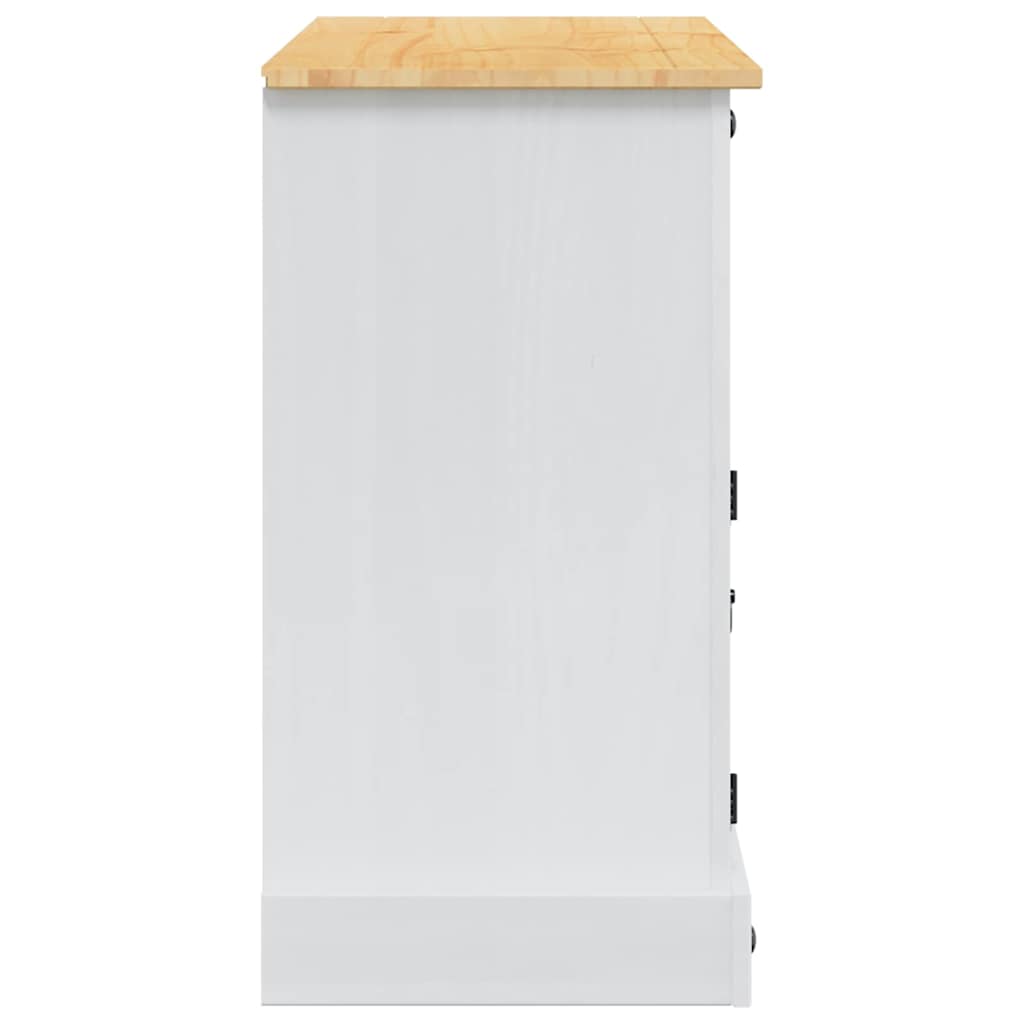 Storage Chests Corona 112 X 40 X 75 Cm Solid Pine Wood