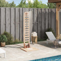 Outdoor Shower 223 Cm Solid Douglas Wood And Stainless Steel