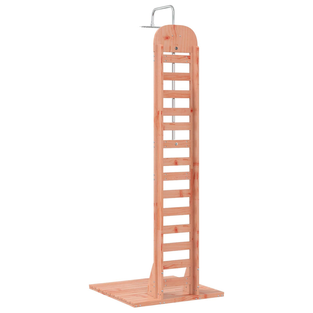 Outdoor Shower 223 Cm Solid Douglas Wood And Stainless Steel