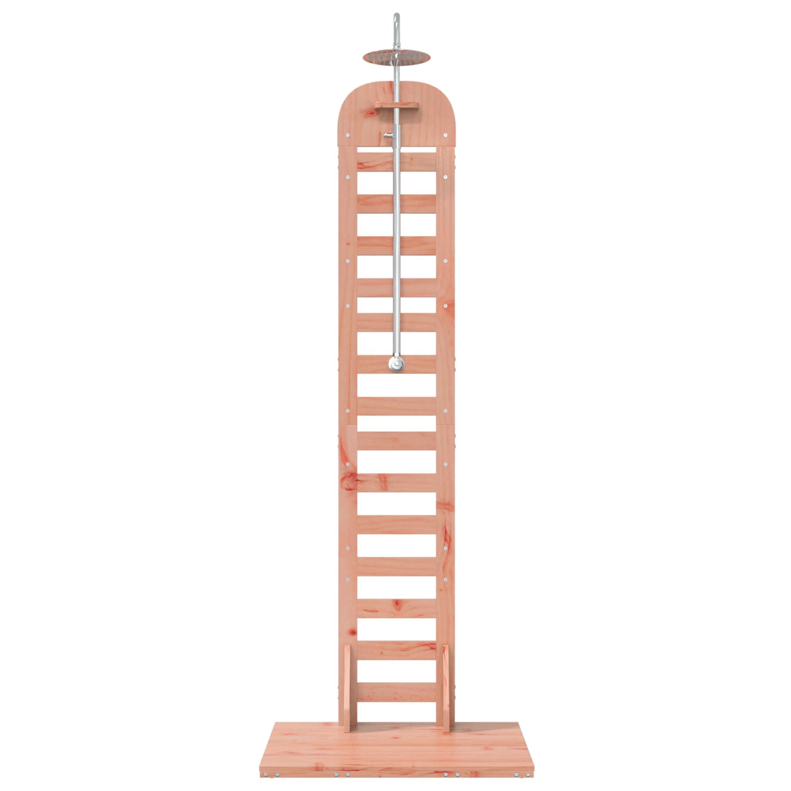 Outdoor Shower 223 Cm Solid Douglas Wood And Stainless Steel