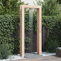 Outdoor Shower 226 Cm Solid Douglas Wood And Stainless Steel