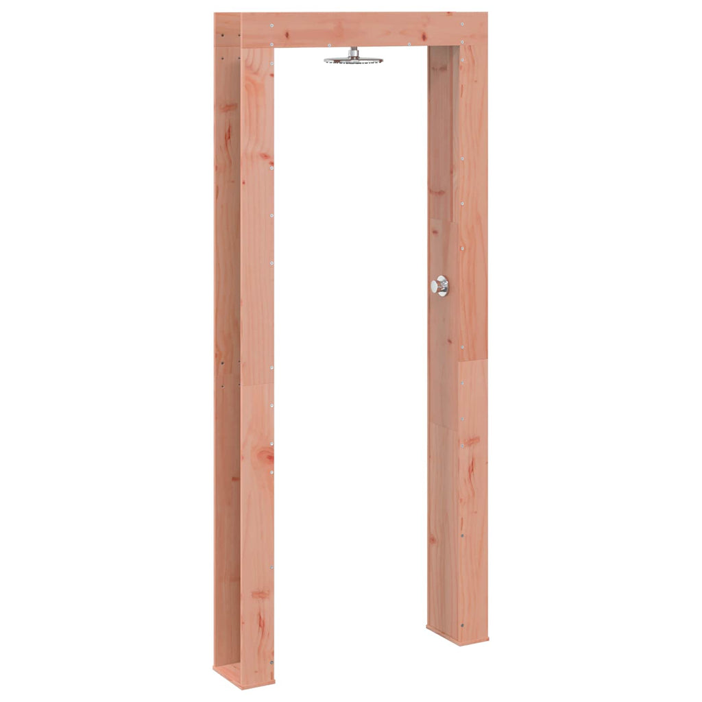 Outdoor Shower 226 Cm Solid Douglas Wood And Stainless Steel