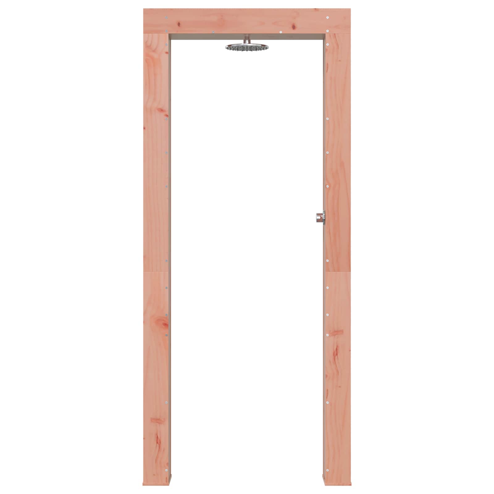 Outdoor Shower 226 Cm Solid Douglas Wood And Stainless Steel