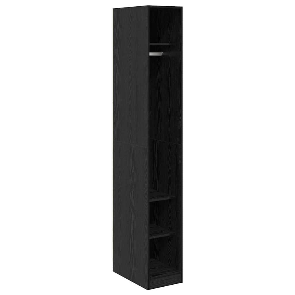 Wardrobe With Shelf 50 X 30 X 200 Cm Engineered Wood