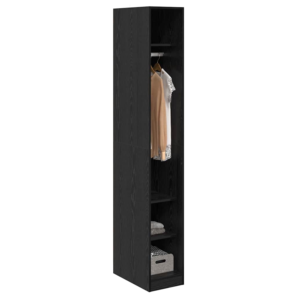 Wardrobe With Shelf 50 X 30 X 200 Cm Engineered Wood