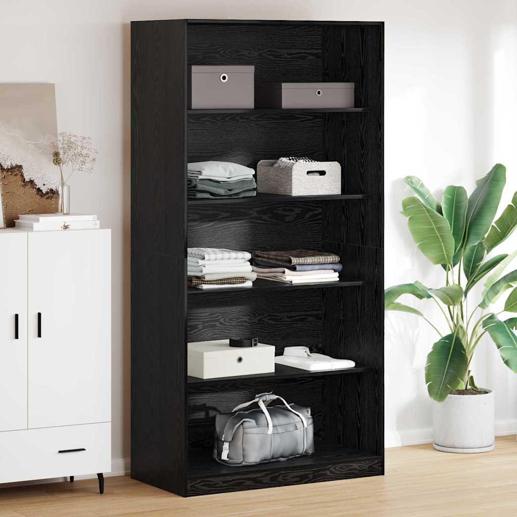 Wardrobe With Shelf 100 X 50X 200 Cm Engineered Wood