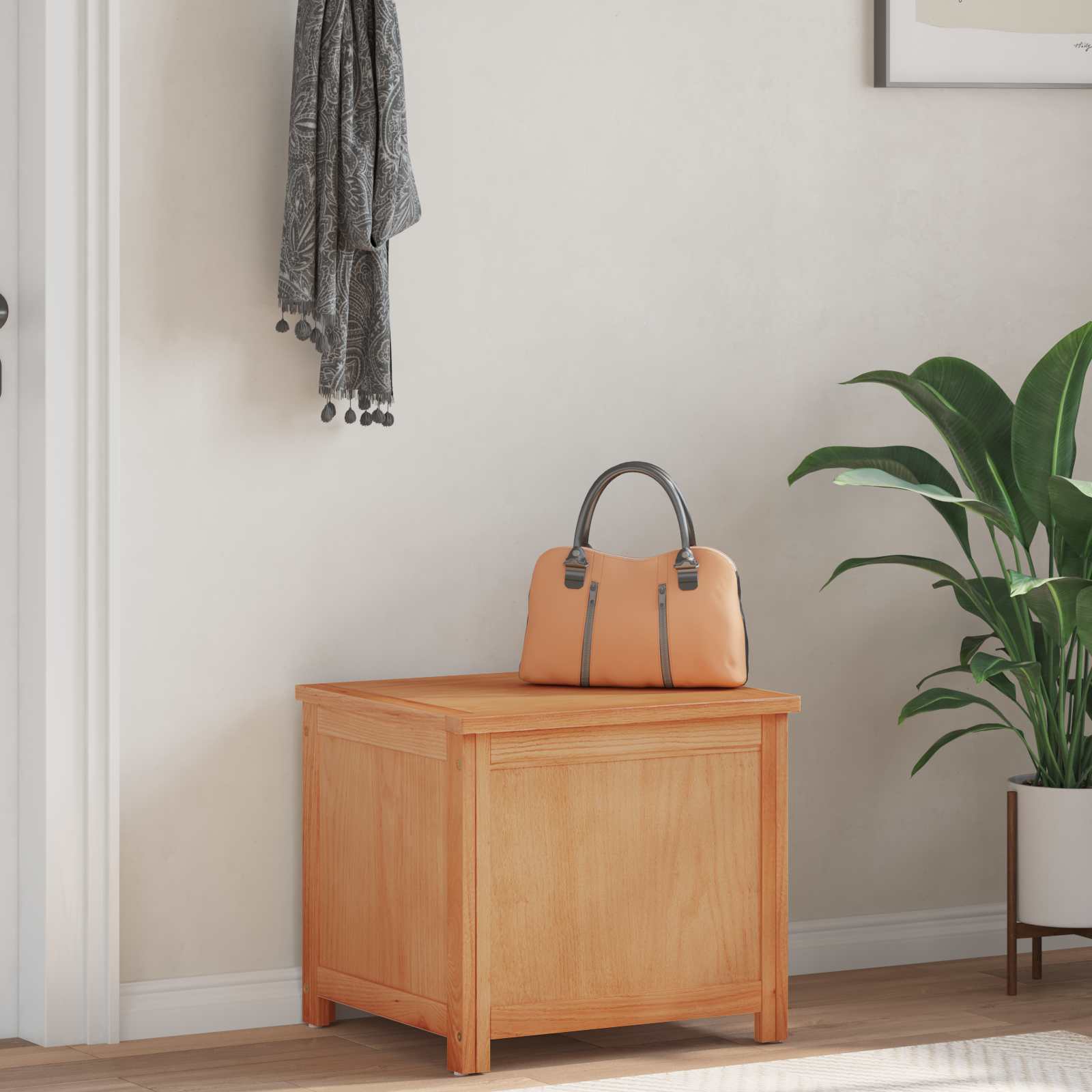 Storage Box Natural Engineered Wood
