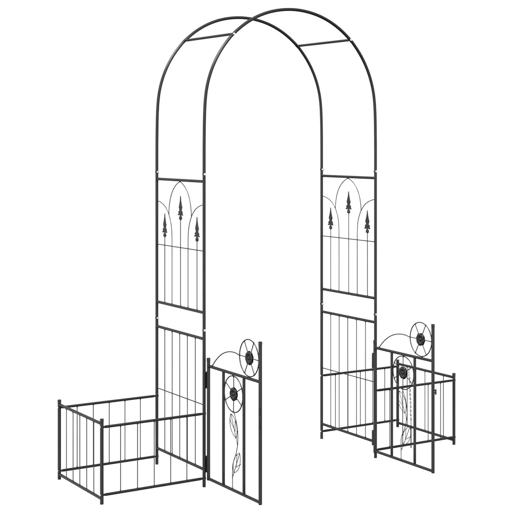 Garden Arch With Lock 203 X 50 X 218 Cm
