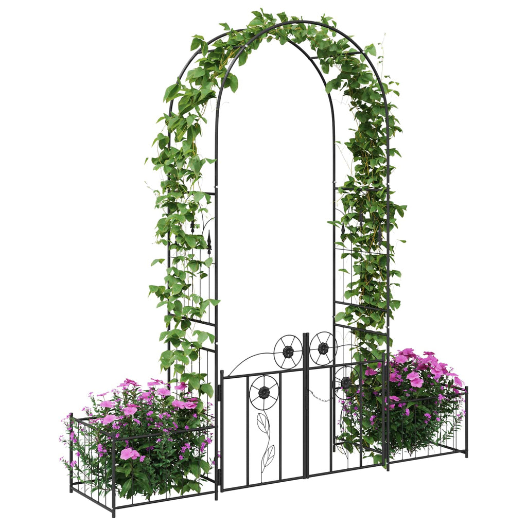 Garden Arch With Lock 203 X 50 X 218 Cm