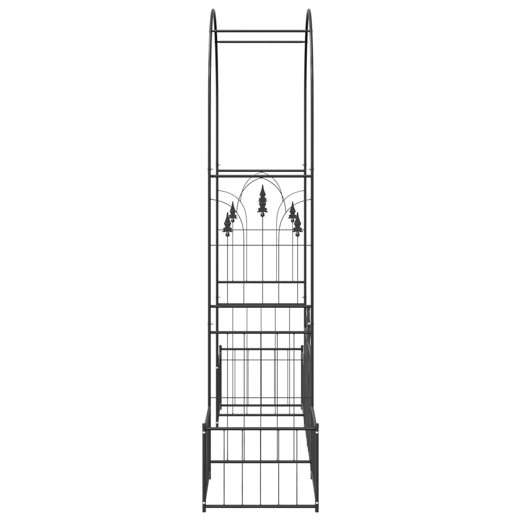 Garden Arch With Lock 203 X 50 X 218 Cm