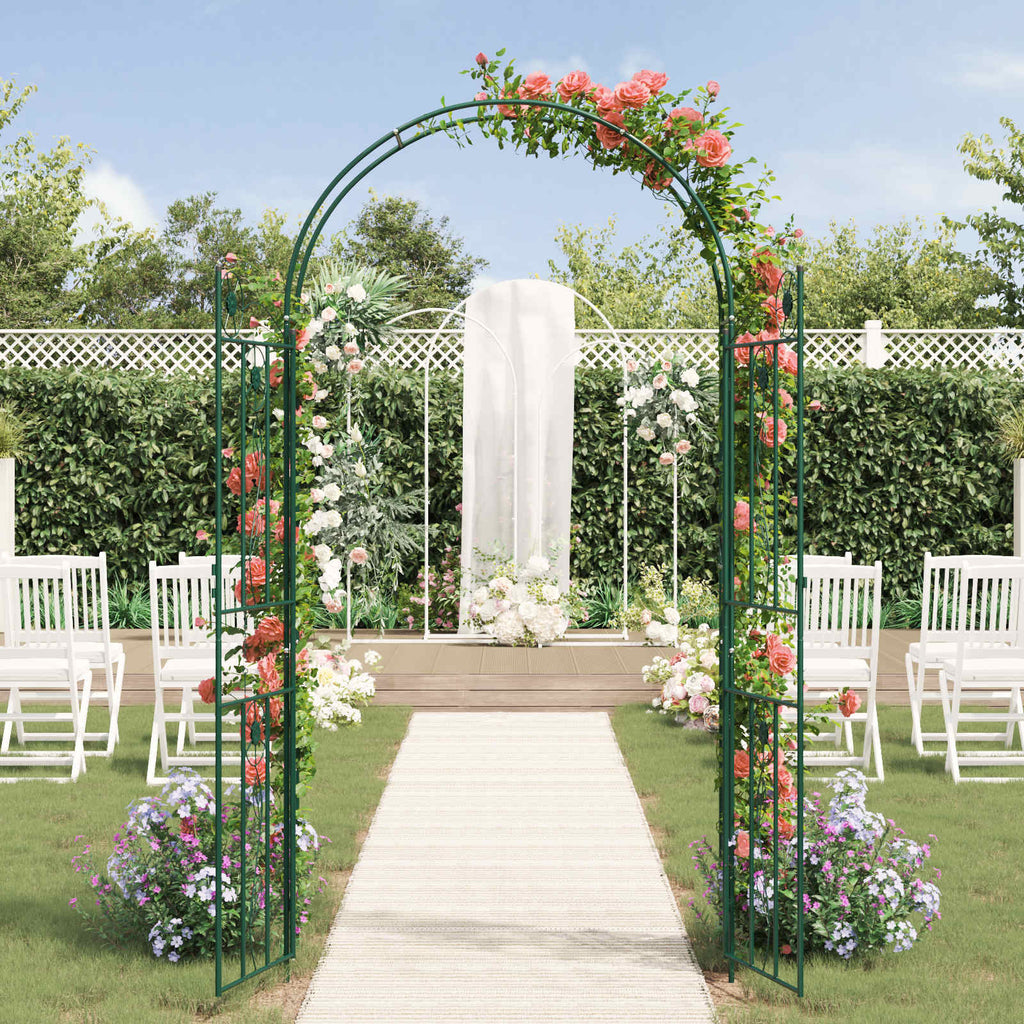 Garden Arch Plain 115 X 37 X 226 Cm