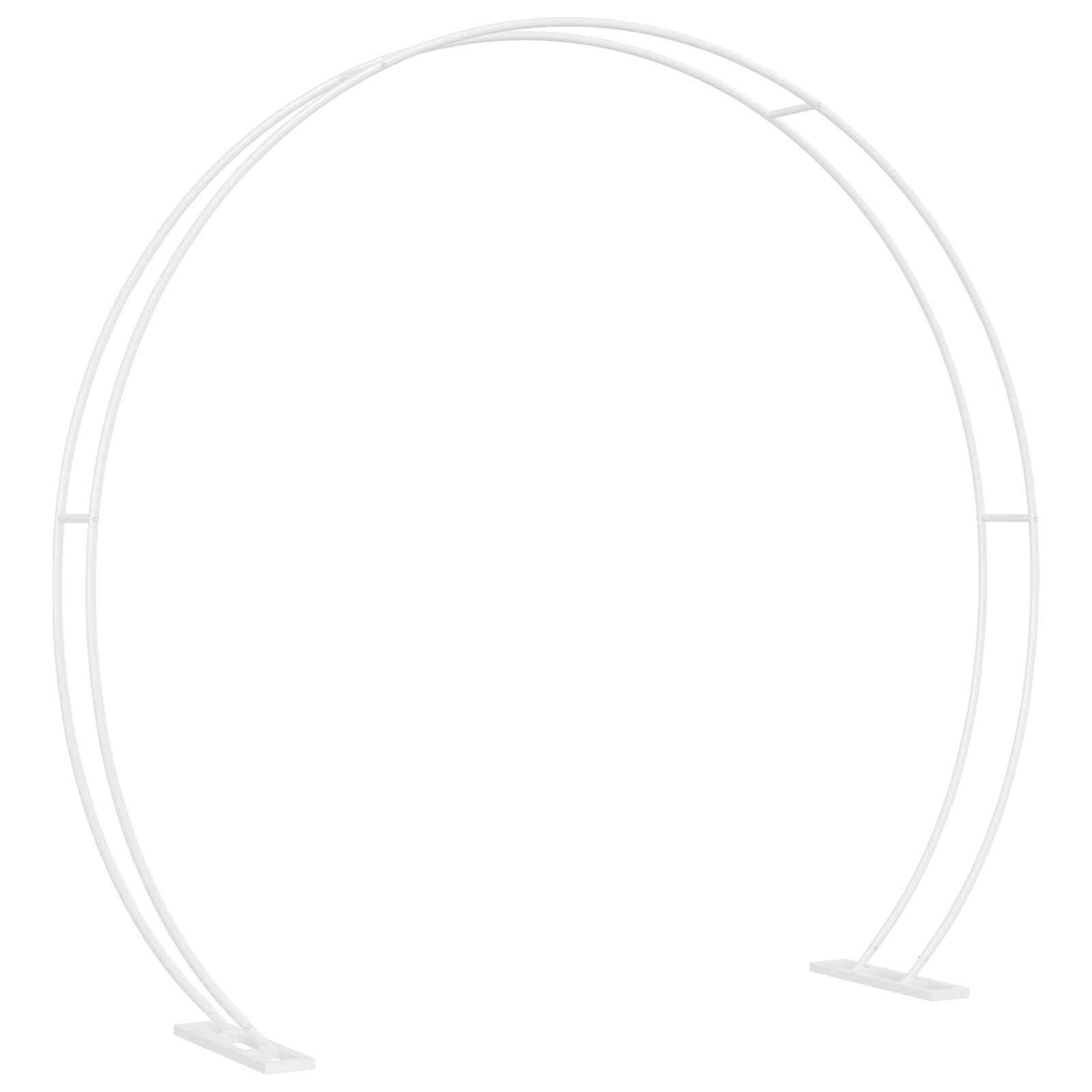 Wedding Arch White 223 X 45 X 201 Cm Steel