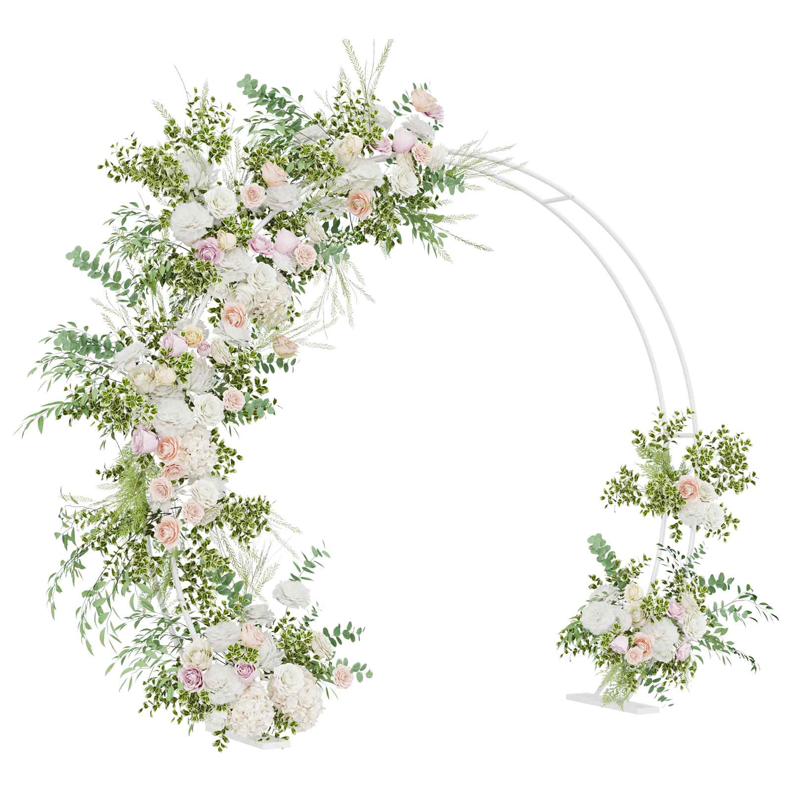 Wedding Arch White 223 X 45 X 201 Cm Steel